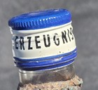 Vintage German Deutsches Erzeugnis Empty Liquor Bottle Bavarian Mountain Scene — photo 3