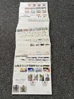 Job Lot of 48 UK GB First Day Covers & Covers FDC's 1981 - 1990 Lot #O41