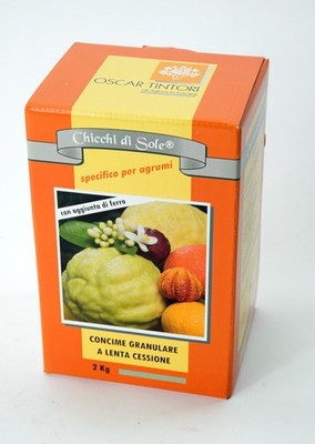 21  /kg Chicchi di Sole Zitrusdünger 2 kg Zitronendünger Oscar Tintori