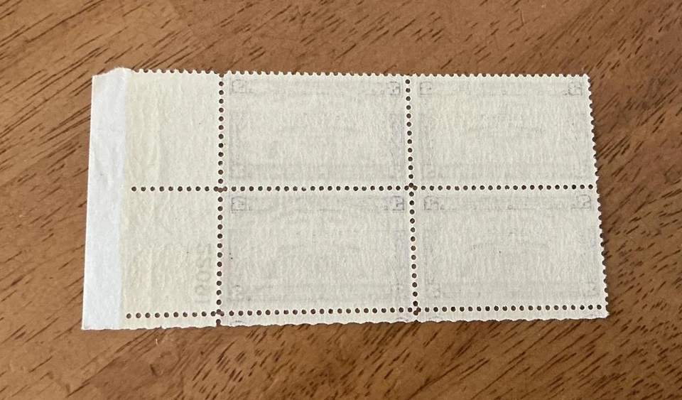 US Stamps - 1938 SC#838 -  Iowa Territory Stamps - Block of 4 Stamps - MNH VF - Image 2 of 2