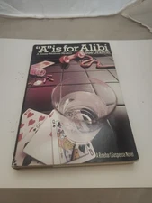 Sue Grafton: "A" is for Alibi First Edition Kinsey Millhone Mystery 1982 HC DJ