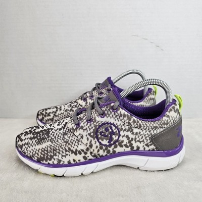 ZUMBA SHOES TRAINERS SNEAKERS GYM WORKOUT  Size US 7/EUR 38