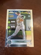 2022 Topps Chrome Update Adrian Martinez Rookie #USC99 Oakland Athletics RC