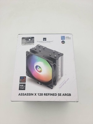 Thermalright Assassin X 120 Refined SE ARGB CPU Cooler Intel AMD RGB Fan PC
