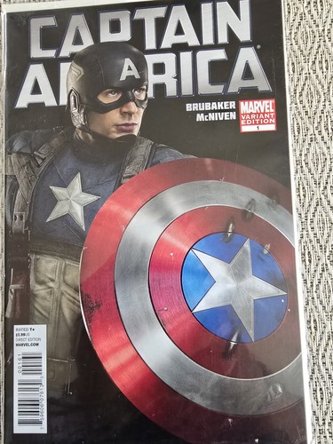 Captain America, #1, Variant Chris Evans Cover