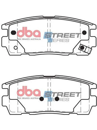 DBA Street Series Brake Pads fits Holden Captiva 7 2.0 CG TD AWD (DB1862SS) - Picture 1 of 12