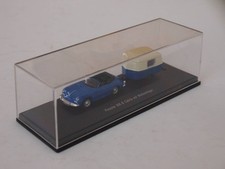 Schuco 1/87 Porsche 356 B Cabrio mit Wohnanhager