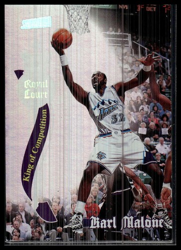 Karl Malone #RC2 1997 Stadium Club Royal Court card