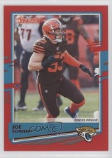 2020 Panini Donruss Press Proof Red Joe Schobert #76 02rn