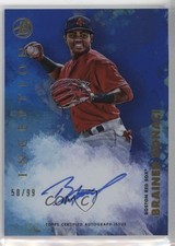 2021 Bowman Inception Blue Foil 50/99 Brainer Bonaci #PA-BB Auto 1g8u