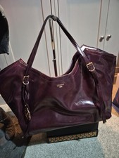 Dune Large tote - Deep Burgundy 