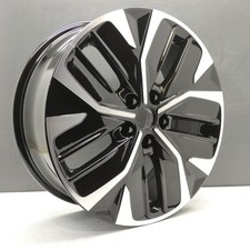 KIA EV6 19" BLACK DIAMOND CUT ALLOY WHEEL RIM OEM 52910CV110 GENUINE X1