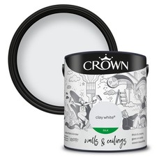 Crown Emulsion Silk Paint Assorted Colours Walls & Ceiling 2.5L All Colours
