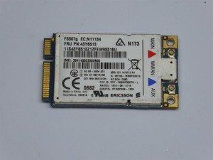 Lenovo ThinkPad X200 Tablet 7450 Ericsson F3507G 3G UMTS Karte 43Y6513 #3721