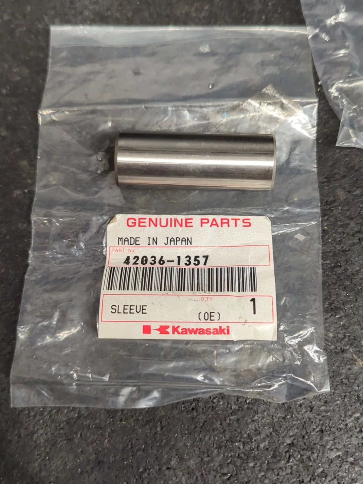 Genuine OEM Kawasaki Shock Sleeve 42036-1357