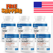 6 Pack SciatiEase Labs Sciati Ease Sciatic Nerve Formula 120 Cap NEW  Exp 2027
