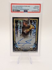 2024 Bowman Sterling Ethan Salas Prospect Auto PSA 10 GEM MT Padres