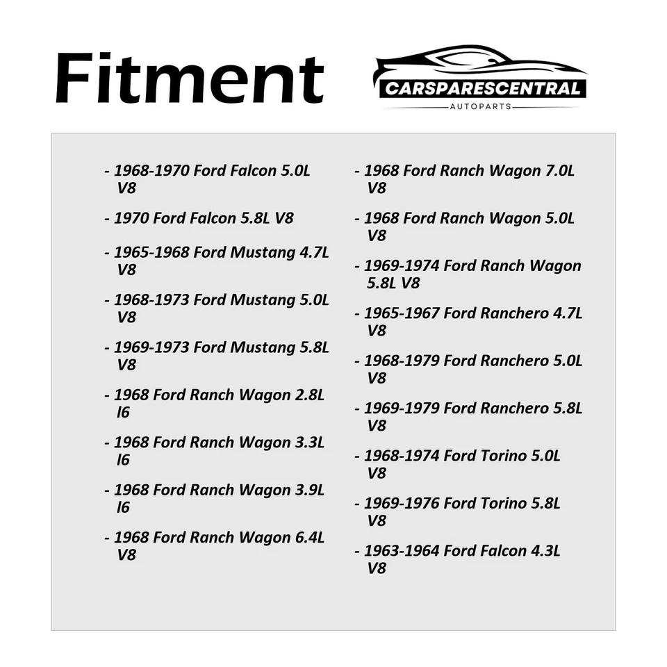 Carcasa termostato refrigerante motor para Ford Torino 1968-1974 Foto 4 de 4