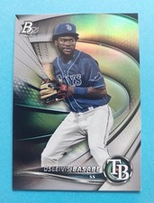 2022 Bowman Platinum Osleivis Basabe RC #TOP-22 Tampa Bay Rays 