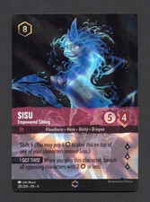 Disney Lorcana Sisu - Empowered Sibling (Enchanted) 215/204 Ursula's Return NM