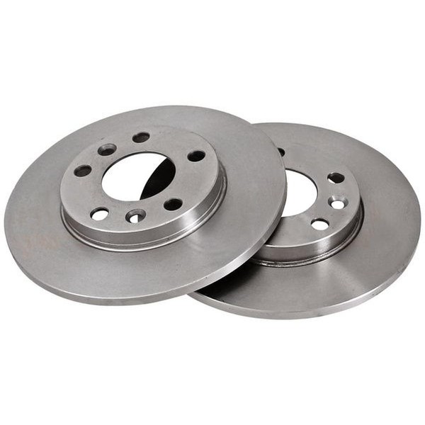 2 Bremsscheiben Voll Ø 255 Mm 10,5 Mm A.B.S. FüR U.A. Renault 21-image