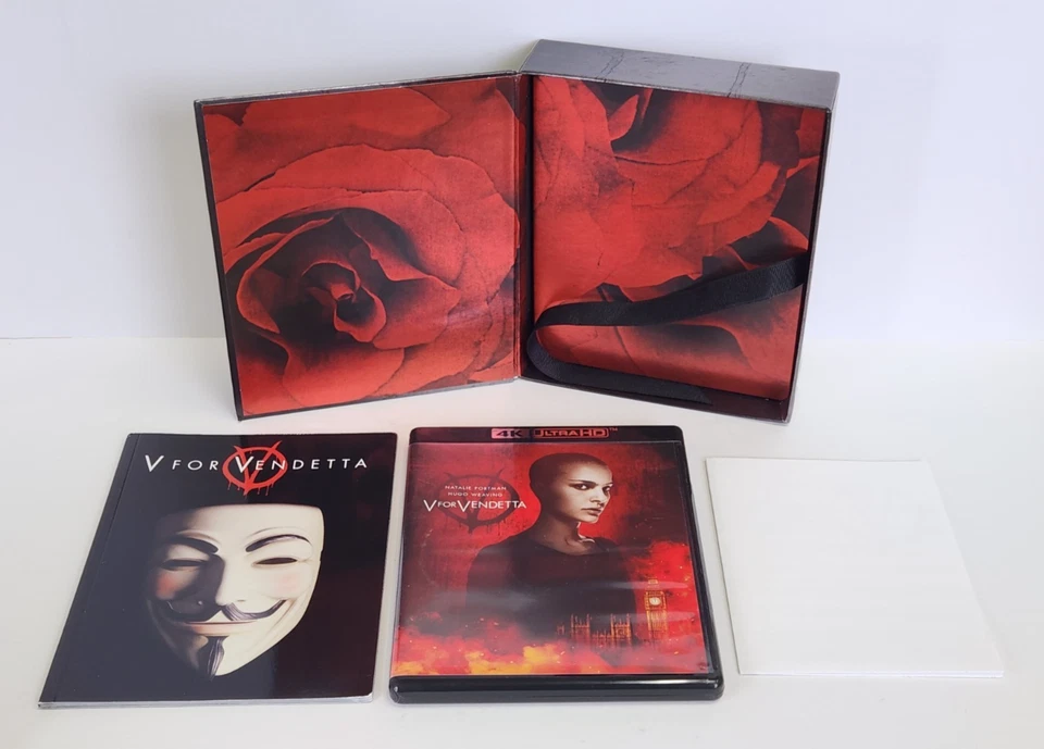 V for Vendetta (2005) 4K Ultra HD + Blu-ray 2020 Exclusive Gift Box Set - Image 3 of 4