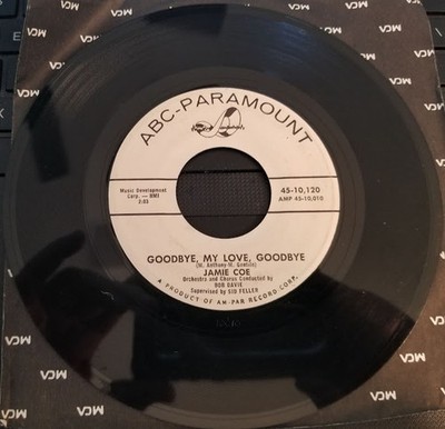 Jamie Coe - Goodbye, My Love, Goodbye / There's Never Been A Night, 7'', (Vinyl)