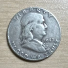 1952 Franklin Half Dollar 50C Philadelphia 90% Silver Business Strike KM#199