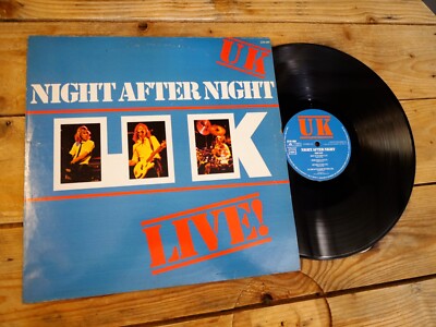 UK NIGHT AFTER NIGHT LP 33T VINYL EX COVER EX ORIGINAL 1979 FRANCE