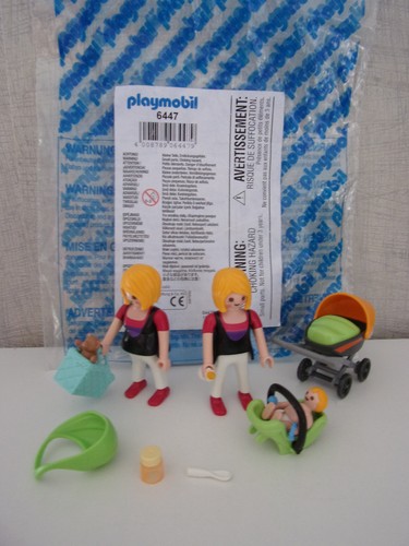 Playmobil Ergänzungen & Zubehör 6447 Schwangere und Mama mit Baby - Neu