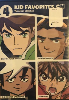 Ben 10  4 Kid Favorites: The Action Collection