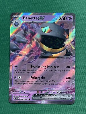 banette ex pokemon card Banette ex - 229/198 - Scarlet & Violet