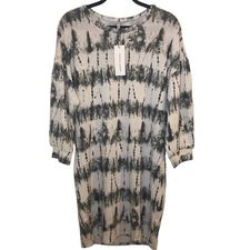 Collective Concepts Women’s Size M Shift T Shirt Dress Pullover Tie Dye NWT