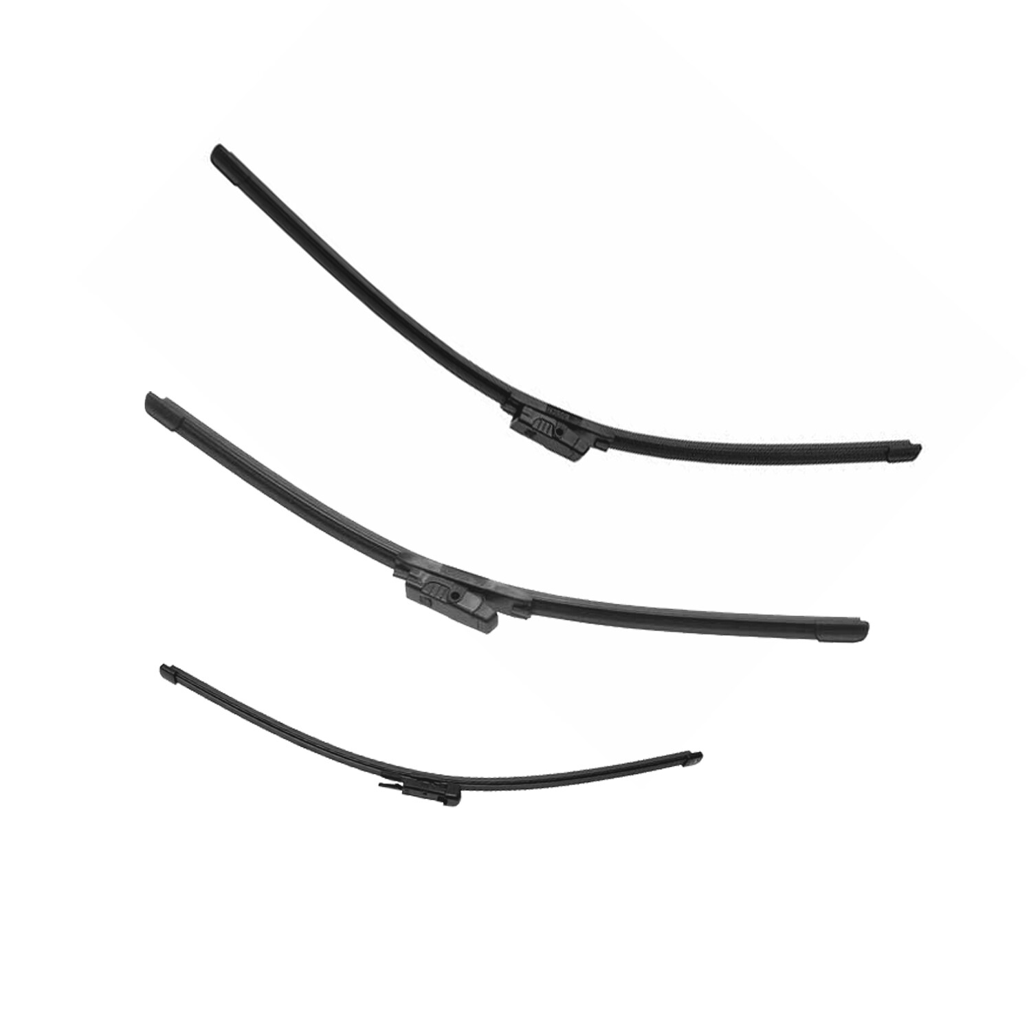 Bosch Wiper Blade Kit for Porsche Panamera 970 Front & Rear Windshield-image