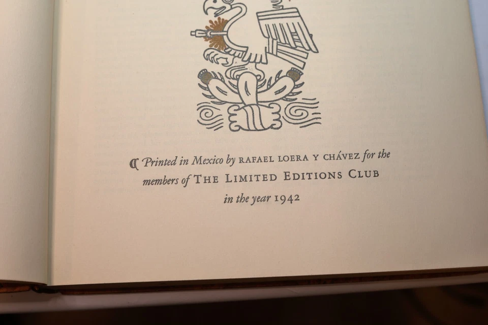 The Discovery and Conquest of Mexico by Castillo ~ Limited Editions Club - 1942 - Image 4 of 4