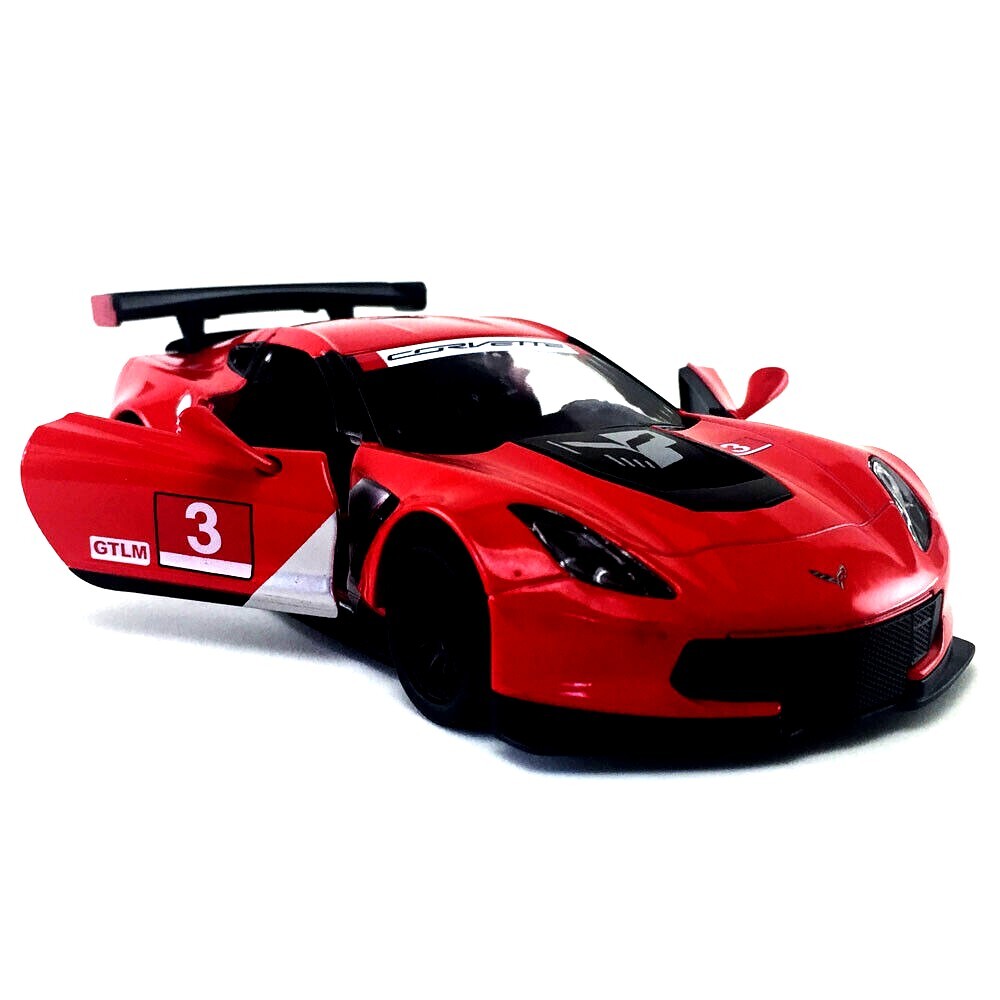 2016 CORVETTE C7 R Die-Cast Model Car Kinsmart 1:36 Scale Toy