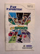 Deca Sports Nintendo Wii MANUAL ONLY Fan Favorites Version