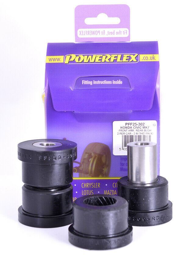 Powerflex Front Lower Arm Rear Bushes PFF25-302 for Honda Civic MK7 MK8 CR-V MK2