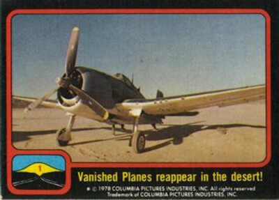 CLOSE BEGEGNUNGEN DER DRITTEN ART TRADING CARD # 1 1978 TOPPS USA SPIELBERG
