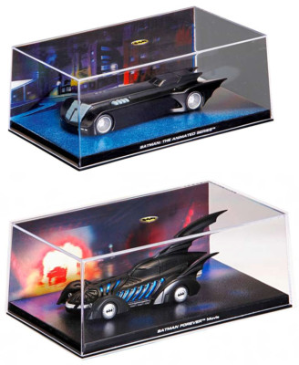 Sammlung von 2 Batmobile 1:43 Batman Vehicles Eaglemoss Modellauto Miniatur LB03