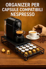 Dispenser Per Capsule Caffè Compatibile Nespresso – 3 Livelli, Made In Germany, Organizza Le Capsule In Casa O Ufficio
