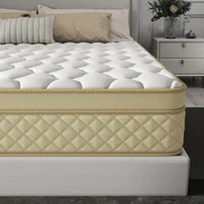 12"14" Hybrid Mattress In A Box Gel Memory Foam Spring Twin Full Queen King Size