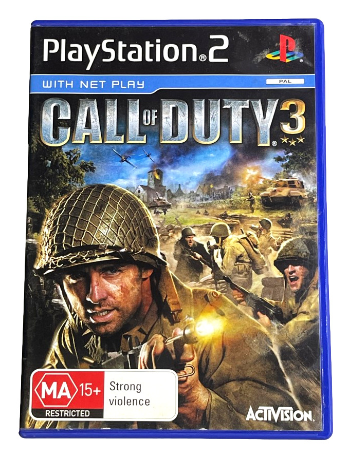 Call of Duty 3 - jogo para PS 2 / Playstation 2