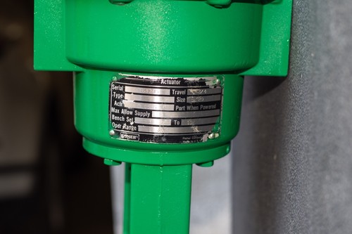 Fisher 2" bronze valve 513GS actuator fail open (ATOC) tested 1-year warranty - Picture 3 of 19