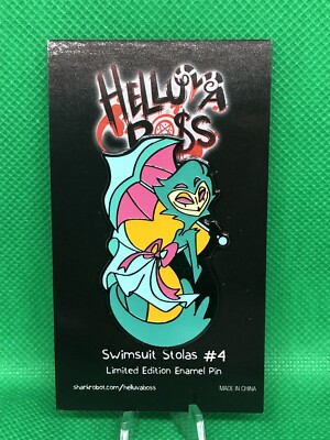 Helluva Boss Swimsuit Stolas #4 Summer Limited Edition Enamel Pin