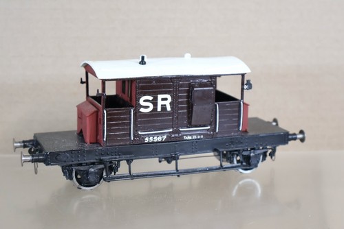 KIT GEBAUT 0 STÄRKE SOUTHERN SR BRAUN 20 TONNEN BREMSE VAN WAGEN 55567 og | Condition: Used