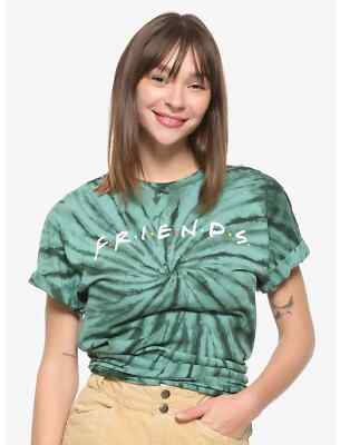 F.R.I.E.N.D.S Womens Friends Television Show Logo Tie Dye Tee Shirt New XS-2XL