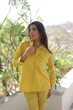 POLKA DOT CORD SET  | VACATION OUTFIT | TWO PIECE SIZE L