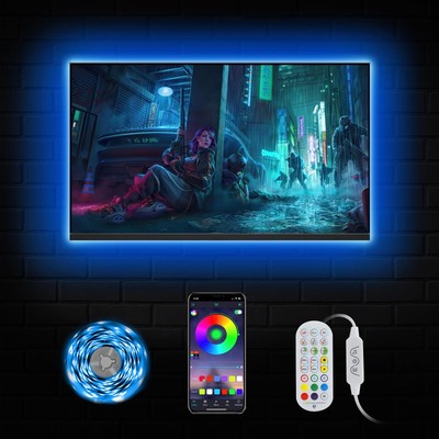 Led Tv Backlight 16.4 Ft Usb Powered Led Lights For Tv 6580 Inch Led Tv Light Rg