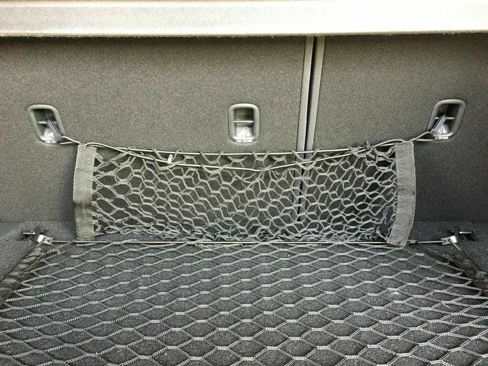 Floor Style Trunk Cargo Net For Hyundai Ioniq 2017-2021 - Black Storage Organizer